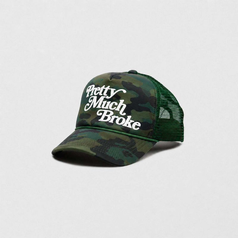 Pretty Much Broke® Trucker Cap - CAMO