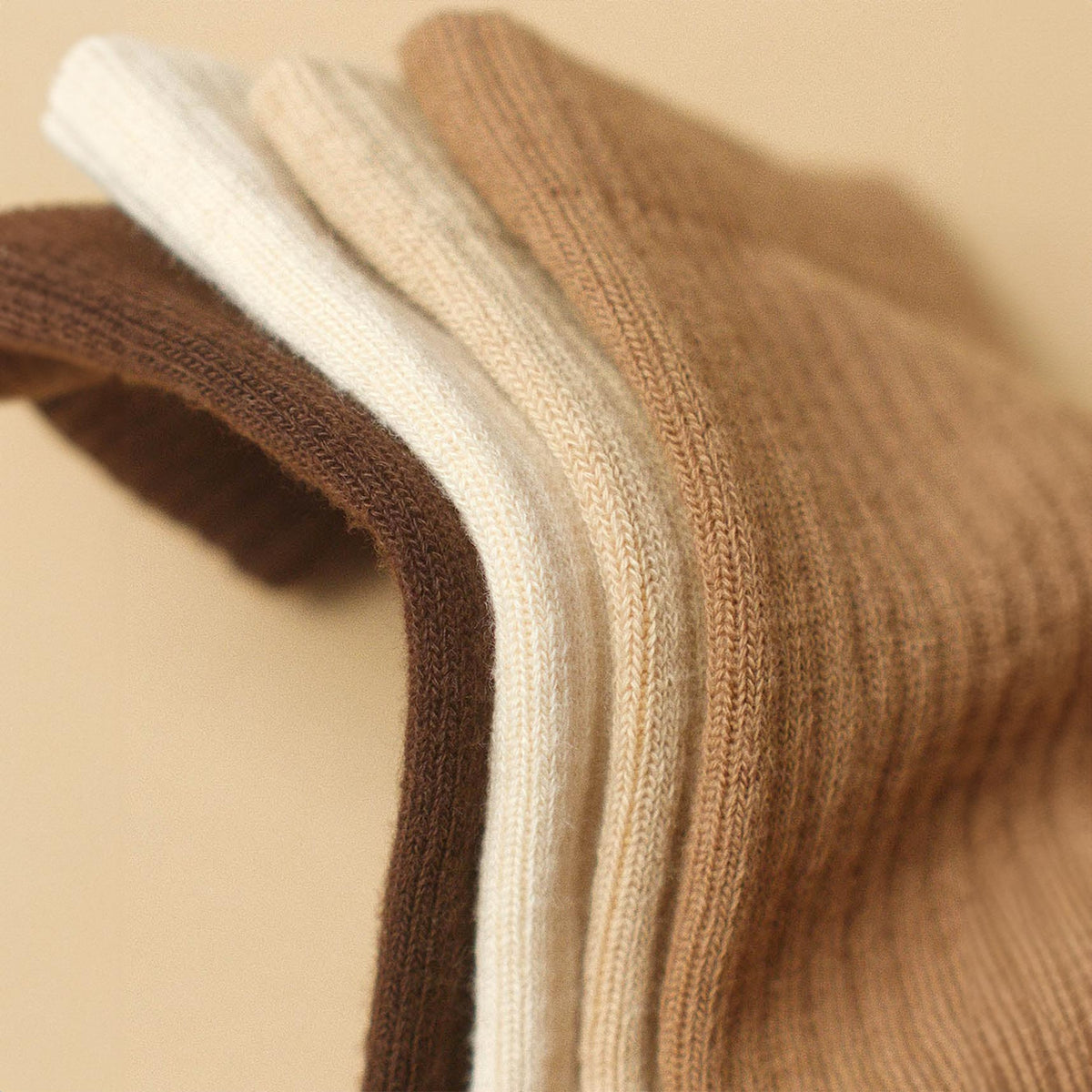 APTHCRY 3.0 Crew Socks - Nude Tone 4 pack